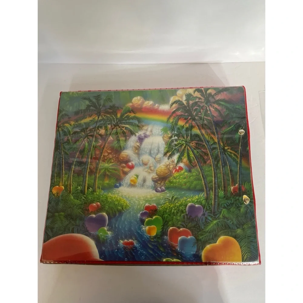 Vintage Mead Trapper Keeper 1992 Heart Rainforest